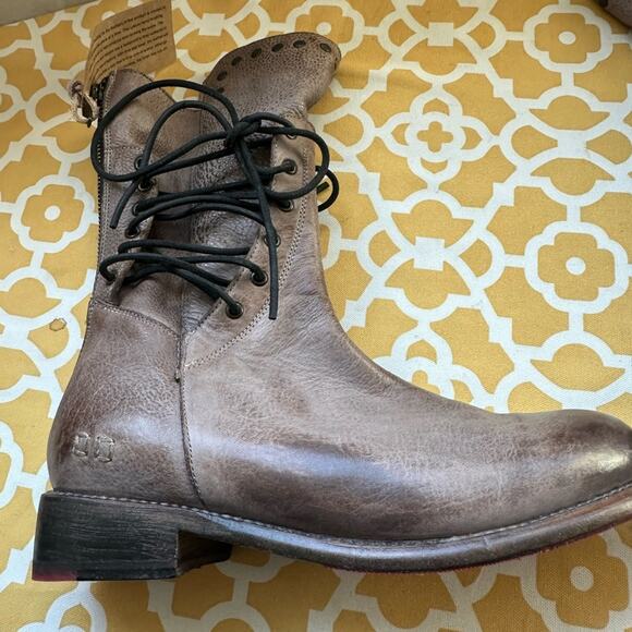 New Bed Stu Fen Mid Calf Boot In Alkaline Rustic Size 8 - Picture 6 of 15